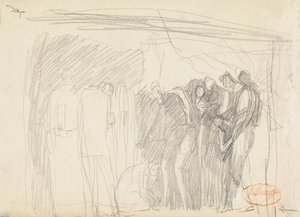 Figure Composition Study 46 by George Romney